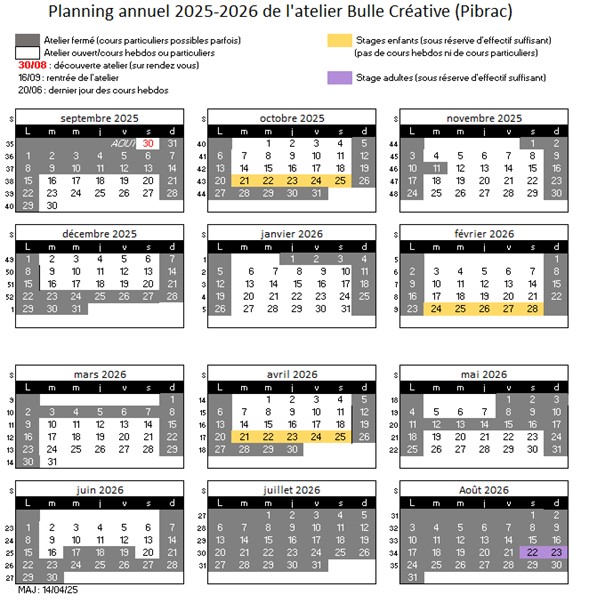 planning annuel 2025-2026