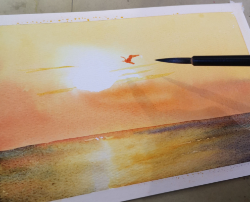 Découvrir l'aquarelle