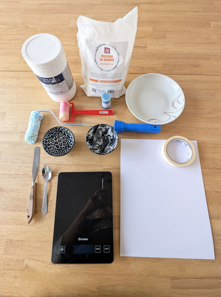 créer-son papier pour pastel sec - DIY